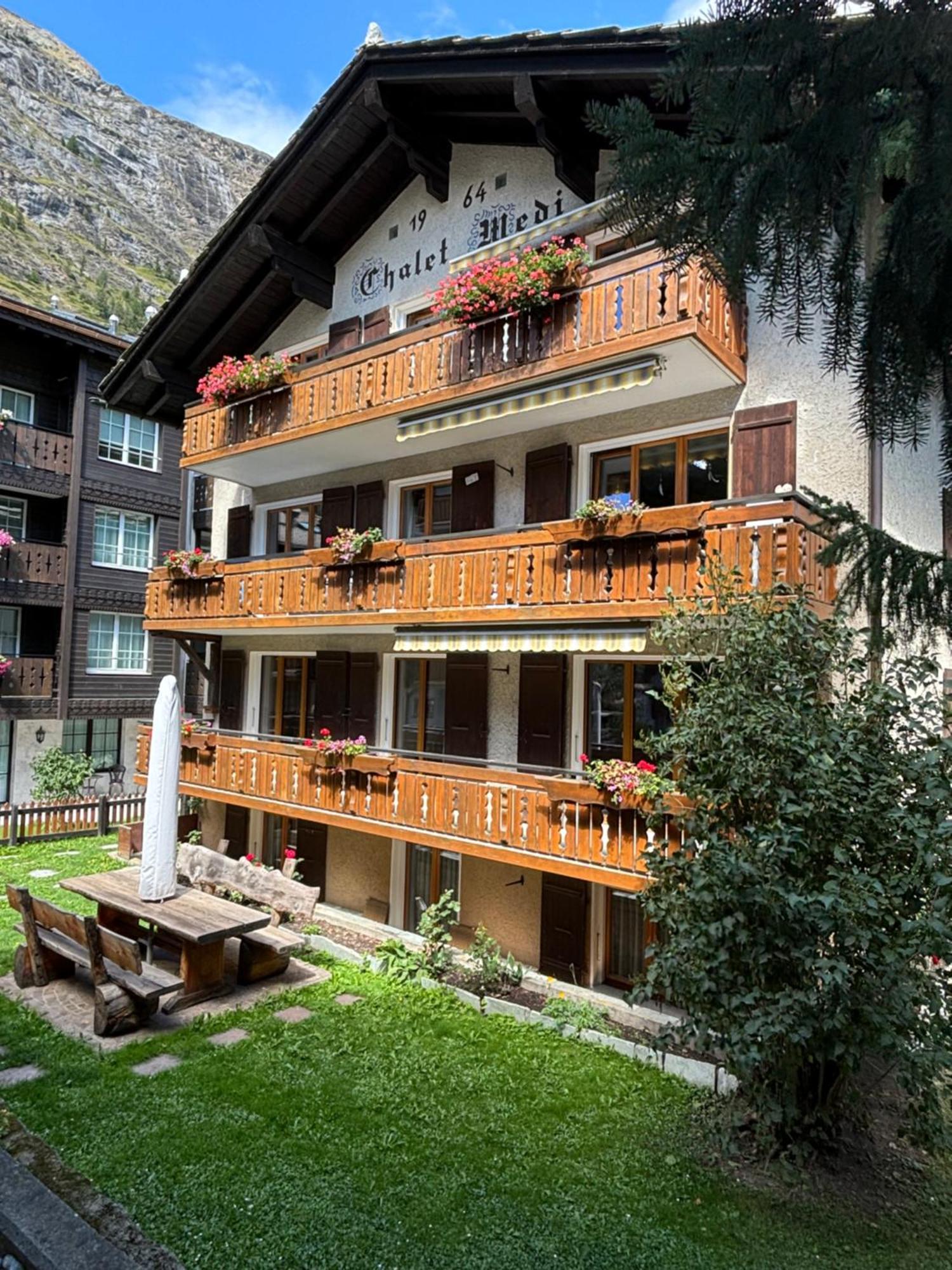 Chalet Medi Zermatt Eksteriør billede